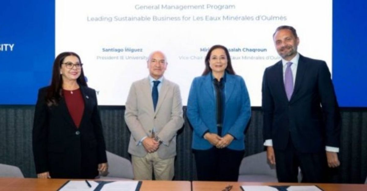 Les Eaux Minérales d'Oulmès s'associe avec l’IE University d’Espagne pour former une nouvelle génération de leaders engagés l DRH.ma
